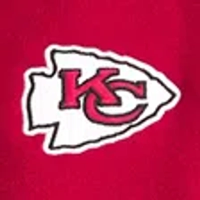 Abercrombie & Fitch Kansas City Chiefs Mockneck Zipper Cardigan In Red