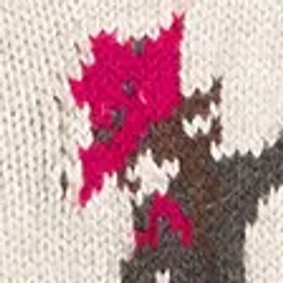 Abercrombie & Fitch The A&f Madeline Cowgirl Crew Sweater In Brown