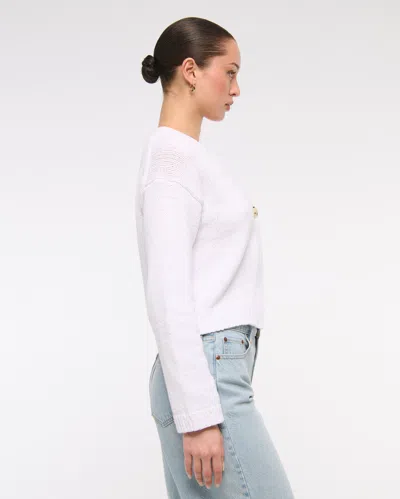 Abercrombie & Fitch Textural 1-button Cardigan In Brown