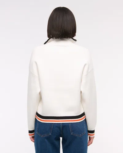 Abercrombie & Fitch Cincinnati Bengals Luxeloft Half-zip In Neutral