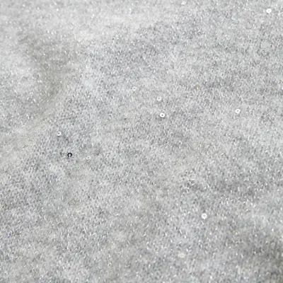 Abercrombie & Fitch Lurex Mockneck Sweater Tee In Green