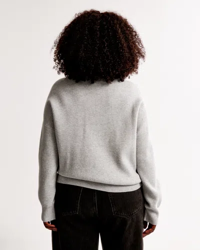 Abercrombie & Fitch Detroit Lions Luxeloft V-neck Sweater In Gray