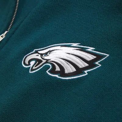 Abercrombie & Fitch Philadelphia Eagles Luxeloft Half-zip In Green