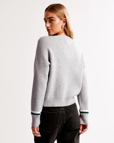 Abercrombie & Fitch Philadelphia Eagles Luxeloft V-neck Sweater In Multi