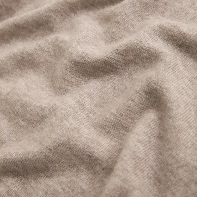 Abercrombie & Fitch Cashmere Crew Sweater In Brown