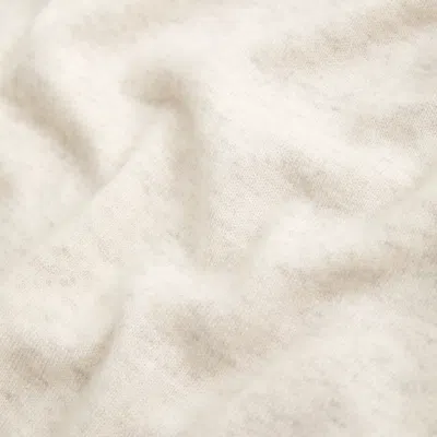 Abercrombie & Fitch Cashmere Crew Sweater In White