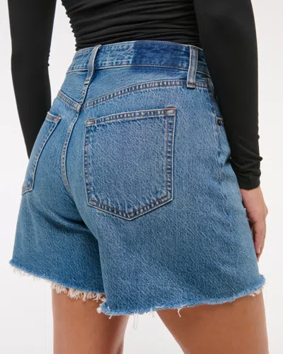 Abercrombie & Fitch Curve Love High Rise Loose Short