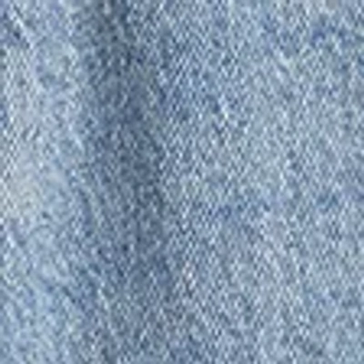 Abercrombie & Fitch Curve Love High Rise Dad Short In Blue