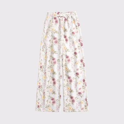 Abercrombie & Fitch High Rise Sunday Wide Leg Sweatpant