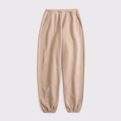 Abercrombie & Fitch High Rise Sunday Baggy Sweatpant In Brown