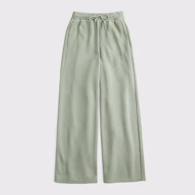 Abercrombie & Fitch High Rise Sunday Wide Leg Sweatpant