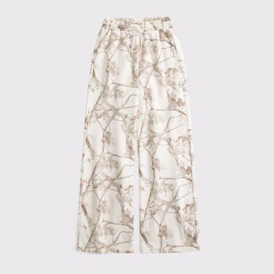 Abercrombie & Fitch High Rise Sunday Wide Leg Sweatpant