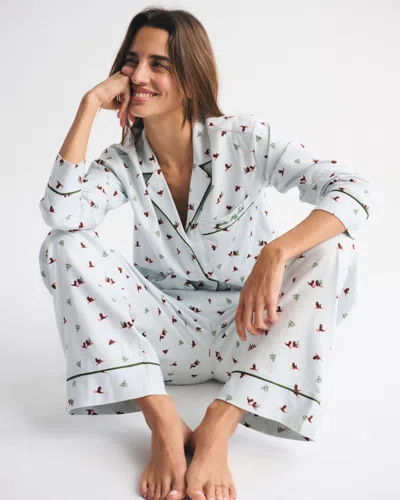 Abercrombie & Fitch Flannel Sleep Pant In Multi