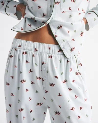 Abercrombie & Fitch Flannel Sleep Pant In Multi