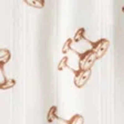 Abercrombie & Fitch Pointelle Sleep Cami In White