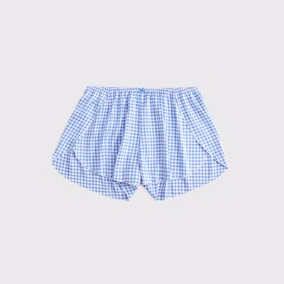 Abercrombie & Fitch Sleep Short In Blue