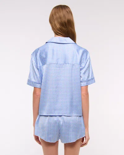 Abercrombie & Fitch Sleep Short In Blue