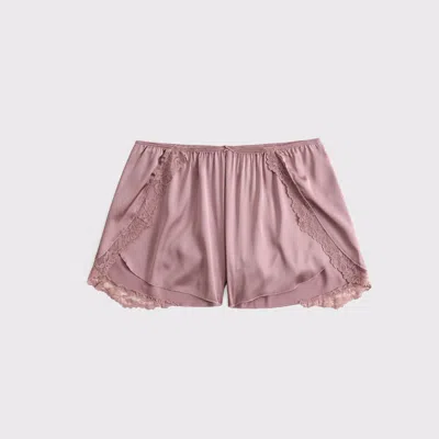 Abercrombie & Fitch Sheer Sleep Short In Multi