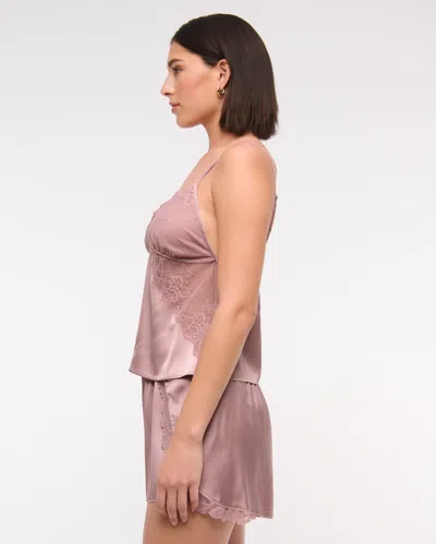 Abercrombie & Fitch Sheer Sleep Cami In Multi