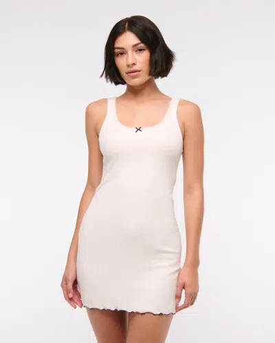 Abercrombie & Fitch Pointelle Nightie In Metallic