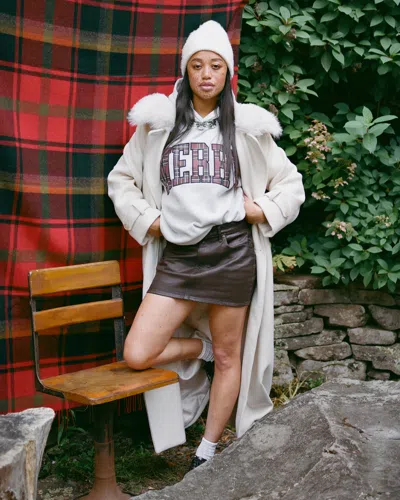 Abercrombie & Fitch A&f Carrie Wool-blend Trench Coat In Gray