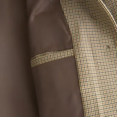 Abercrombie & Fitch Short Menswear Blazer In Brown