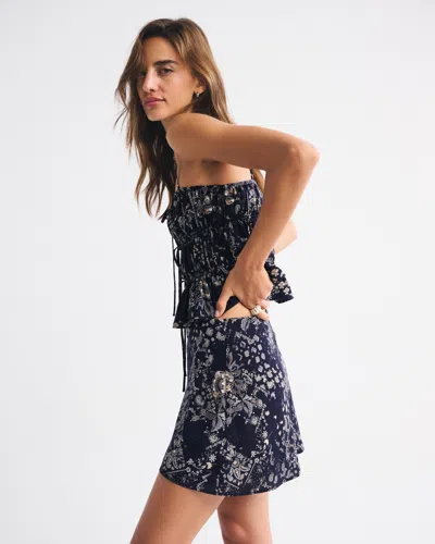 Abercrombie & Fitch The A&f Sienna Mini Skort In Blue