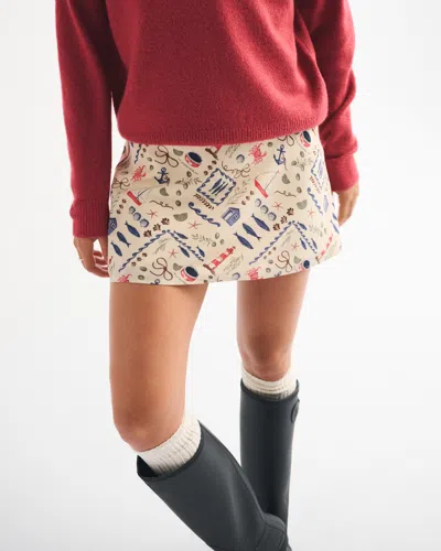 Abercrombie & Fitch The A&f Sienna Mini Skort In Multi