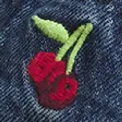 Abercrombie & Fitch Mid Rise Denim Mini Skirt In Blue