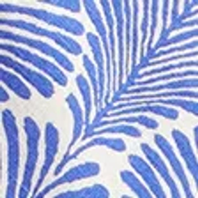 Abercrombie & Fitch The A&f Sienna Linen-blend Mini Skort In Blue