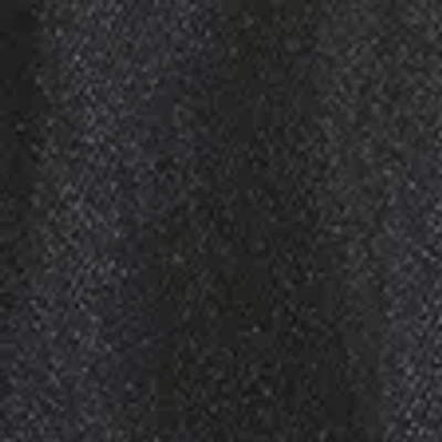 Abercrombie & Fitch Mid Rise Bubble Hem Denim Mini Skirt In Black