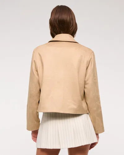 Abercrombie & Fitch The A&f Scarlett Low Rise Micro Pleated Mini Skort In Neutral