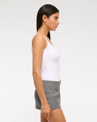 Abercrombie & Fitch The A&f Scarlett Low Rise Micro Skort In Gray