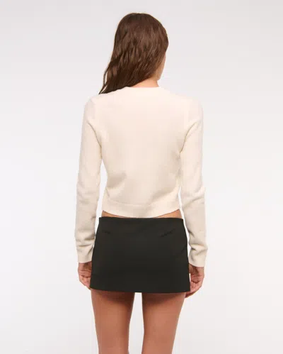 Abercrombie & Fitch The A&f Scarlett Low Rise Micro Skort In Black