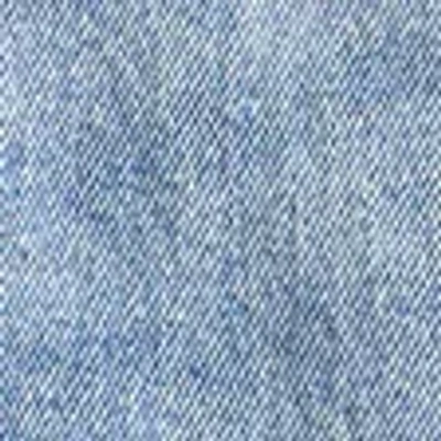 Abercrombie & Fitch Curve Love Mid Rise Denim Mini Skirt In Blue