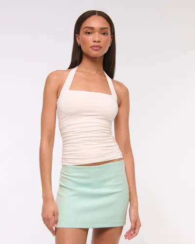 Abercrombie & Fitch The A&f Scarlett Mid Rise Mini Skort In Green