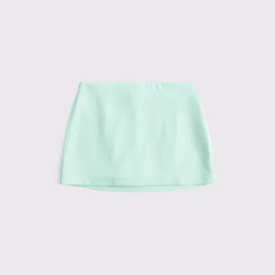 Abercrombie & Fitch The A&f Scarlett Mid Rise Mini Skort In Green