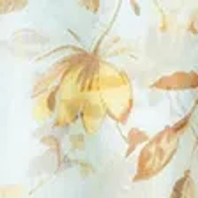 Abercrombie & Fitch Mid Rise Asymmetrical Flirty Ruched Mini Skort In White