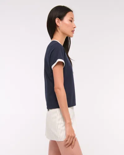 Abercrombie & Fitch The A&f Scarlett Mid Rise Mini Skort In White