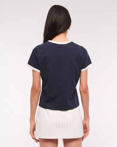 Abercrombie & Fitch The A&f Scarlett Mid Rise Mini Skort In White