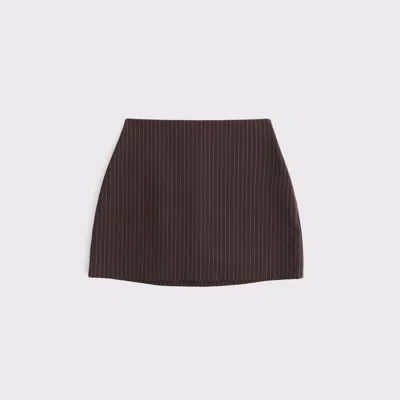 Abercrombie & Fitch The A&f Scarlett Mini Skort In Brown