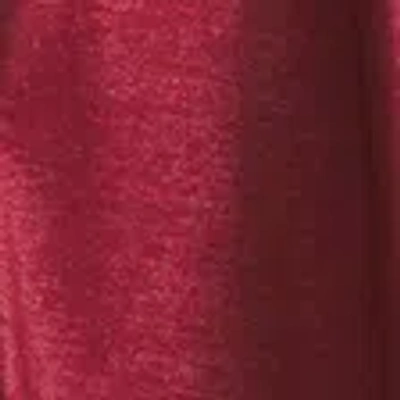 Abercrombie & Fitch Mid Rise Bubble Hem Mini Skort In Red