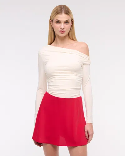Abercrombie & Fitch The A&f Sienna Mini Skort In Red