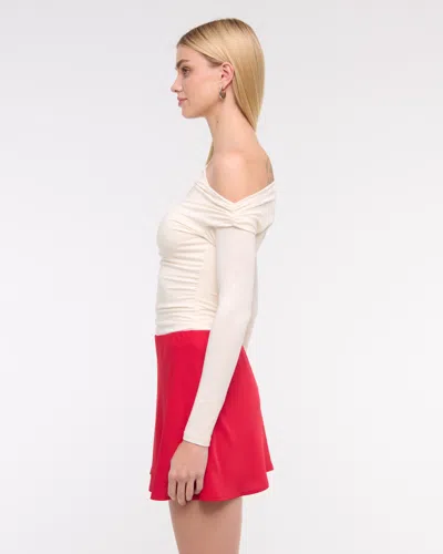 Abercrombie & Fitch The A&f Sienna Mini Skort In Red