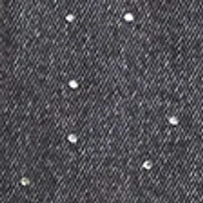 Abercrombie & Fitch Denim Mini Skirt In Gray