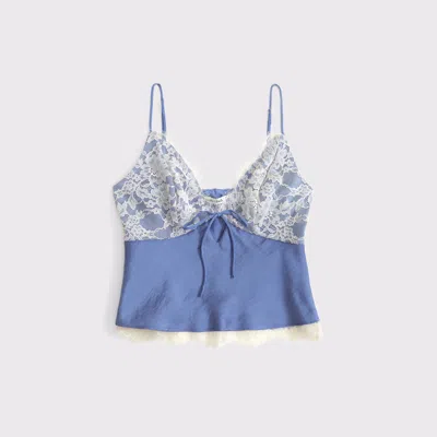Abercrombie & Fitch The A&f Bella Tie-front Cami In Blue