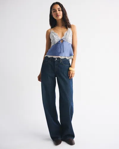 Abercrombie & Fitch The A&f Bella Tie-front Cami In Blue