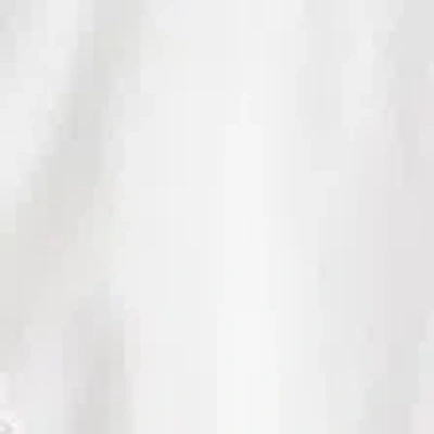 Abercrombie & Fitch Puff Sleeve Button-through Top In White