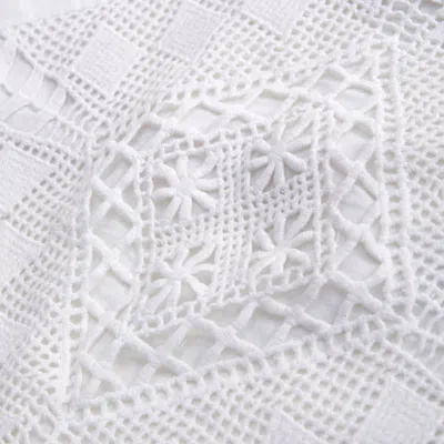 Abercrombie & Fitch Linen-blend Bandana Top In White