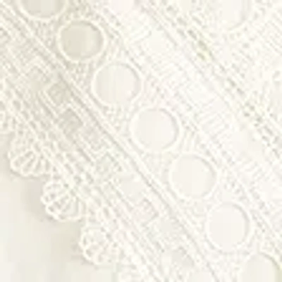 Abercrombie & Fitch Babydoll Lace-trim Cami In White